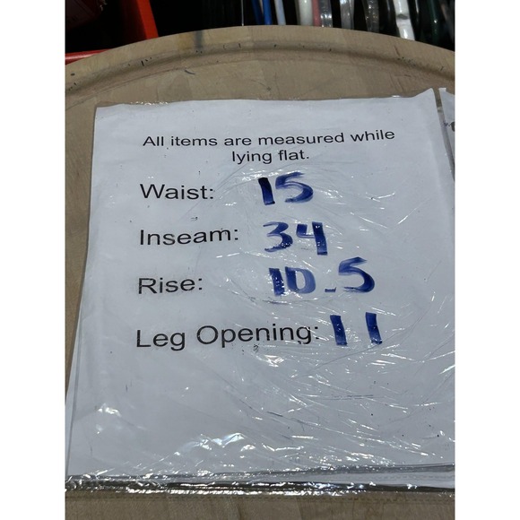 Ariat Jeans Womens 29 Long High Rise Flare REAL Brynlee Raw Hem Stretch Denim - Picture 3 of 10